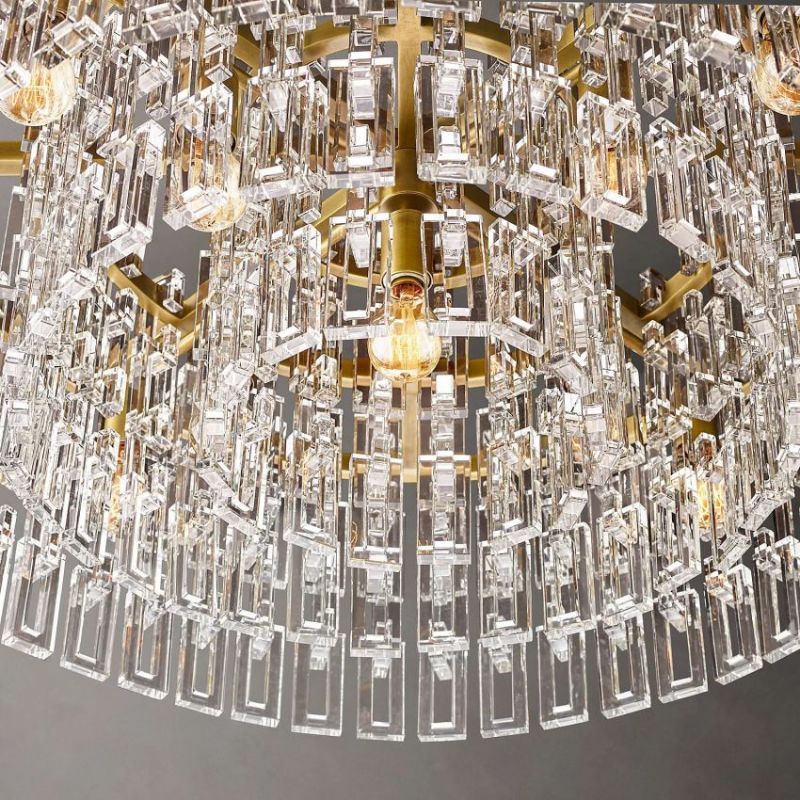 Marignan Round Chandelier 36"