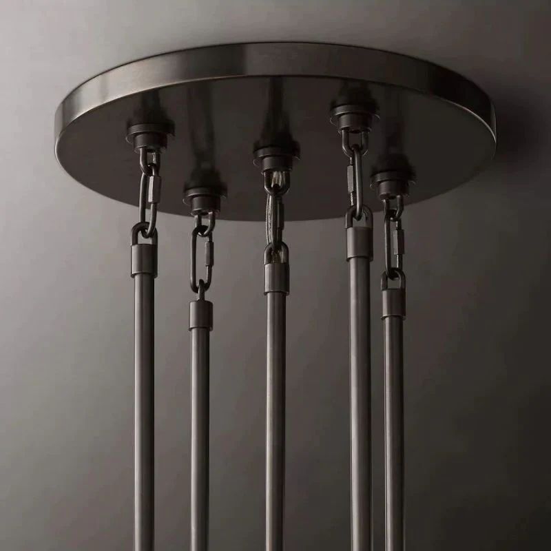 Marignan Round Chandelier 60"