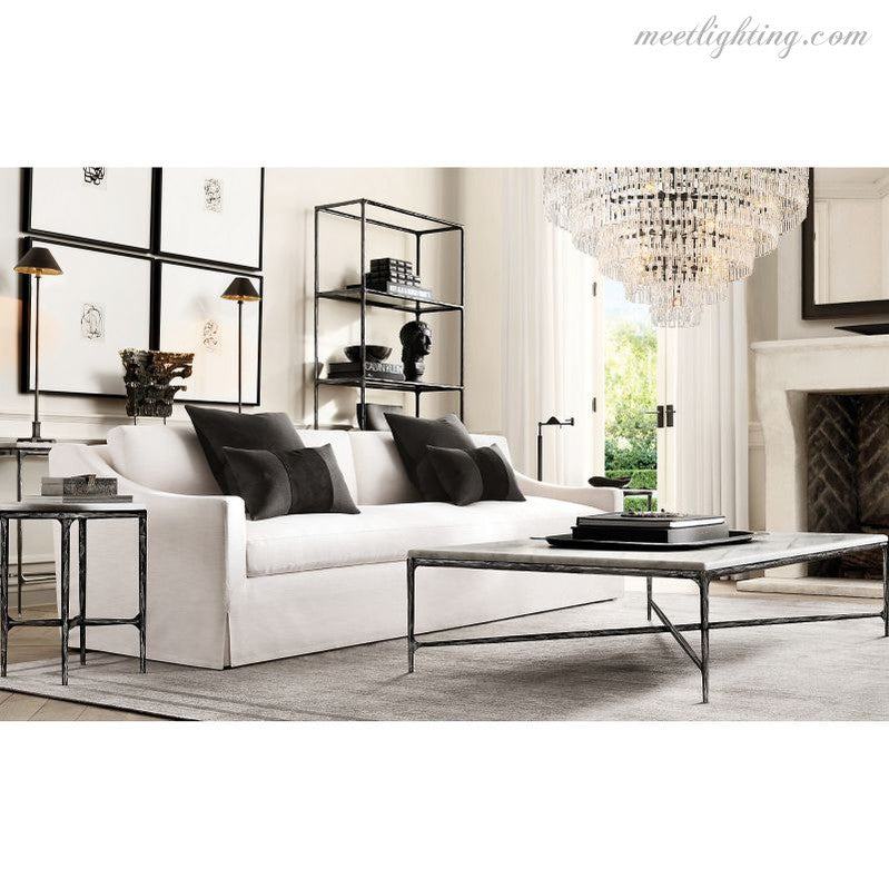 Marignan Five-Tier Round Chandelier 36"-MEET LIGHTING