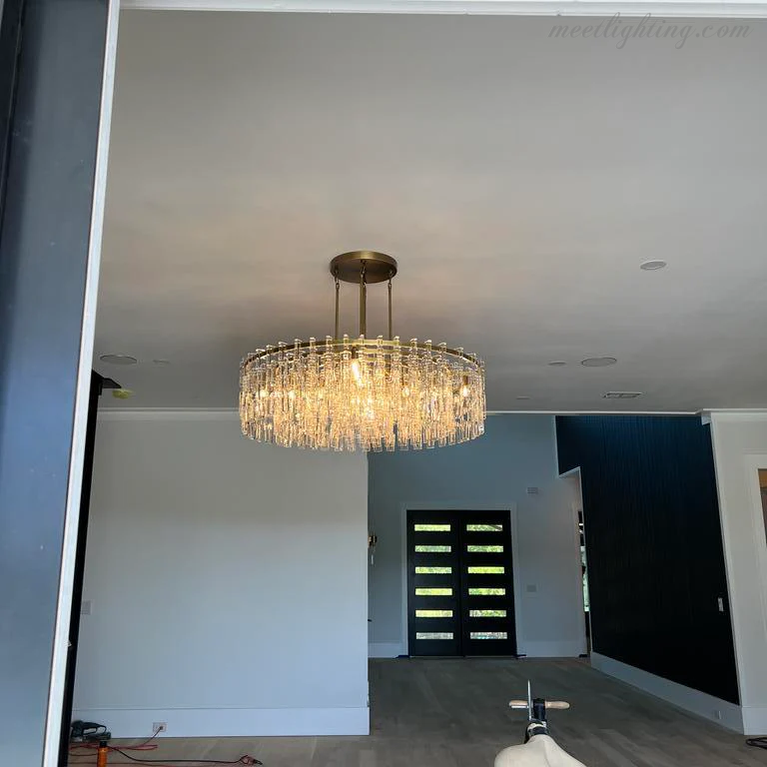 Marignan Round Chandelier 36"-MEET LIGHTING