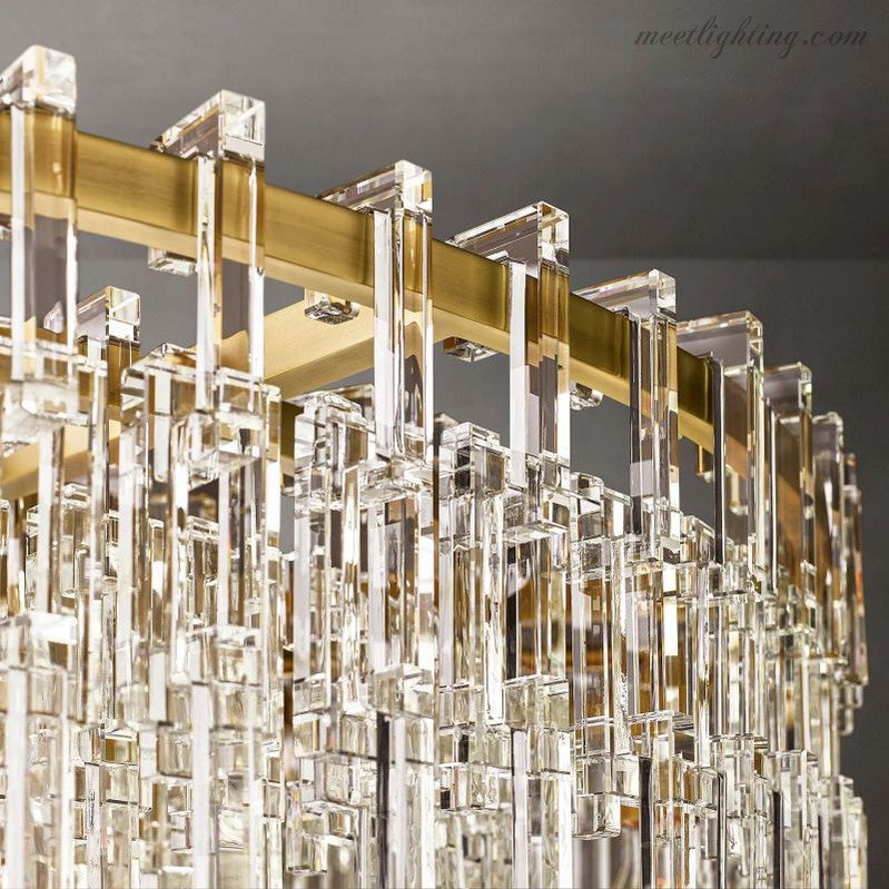 Marignan Round Chandelier 48"-MEET LIGHTING