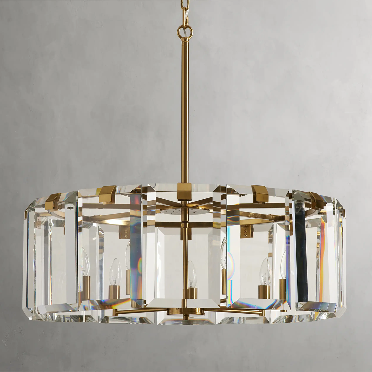 Modern Amaya Round Chandelier-Momo Lighting