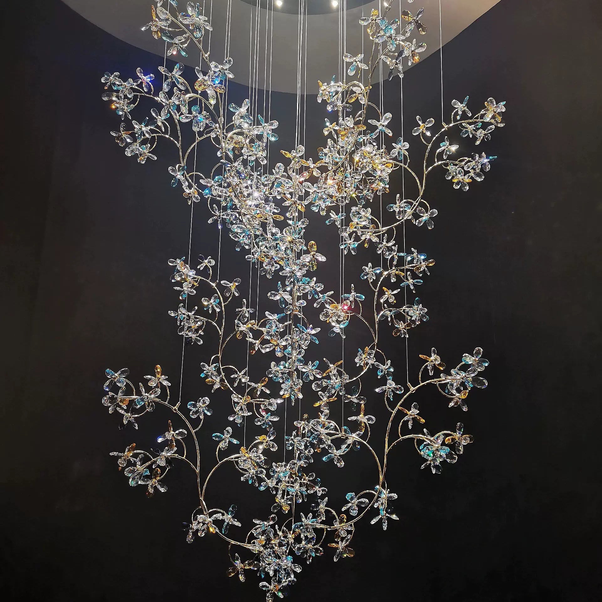 Modern Crystal Branch Chandelier Luxury Home Lighting-MEET LIGHTING