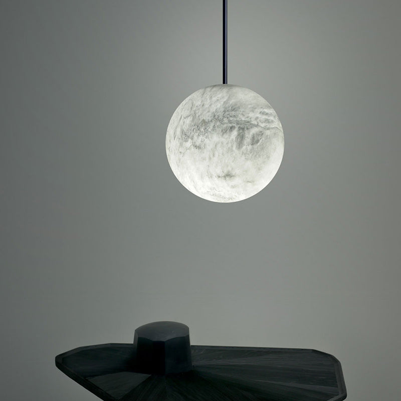 Alabaster Sphere Group Pendant Chandelier,Multi Pendant Light-MEET LIGHTING