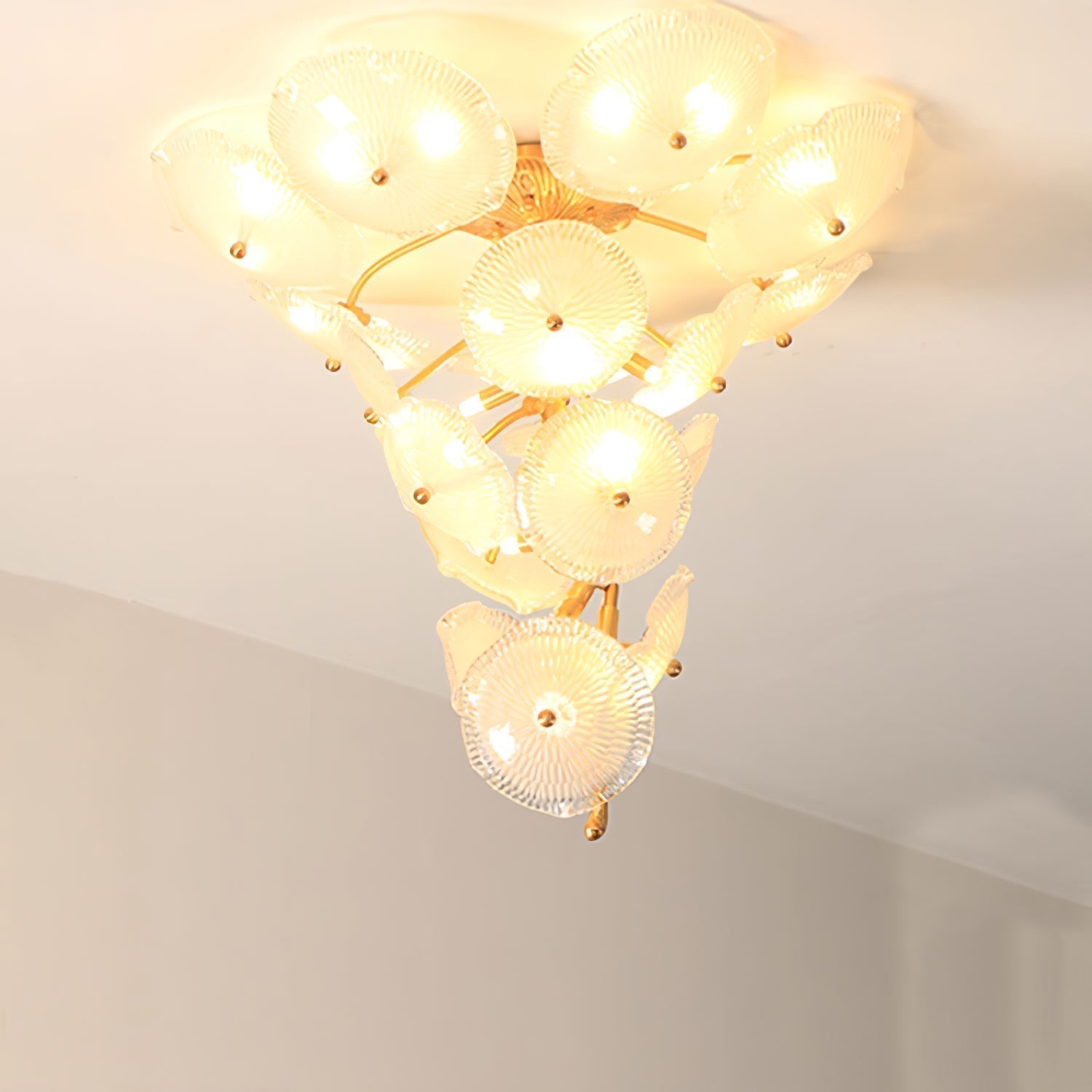 Nenufar Water Lily Chandelier 23.6" 31.5"