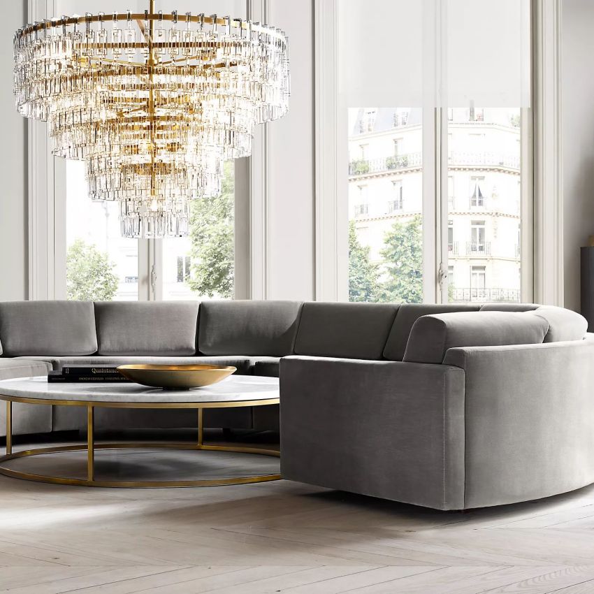 Marignan Round Chandelier-MEET LIGHTING