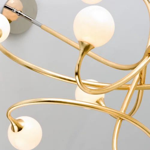 Pearl Pendant Chandelier 12 Lights-MEET LIGHTING