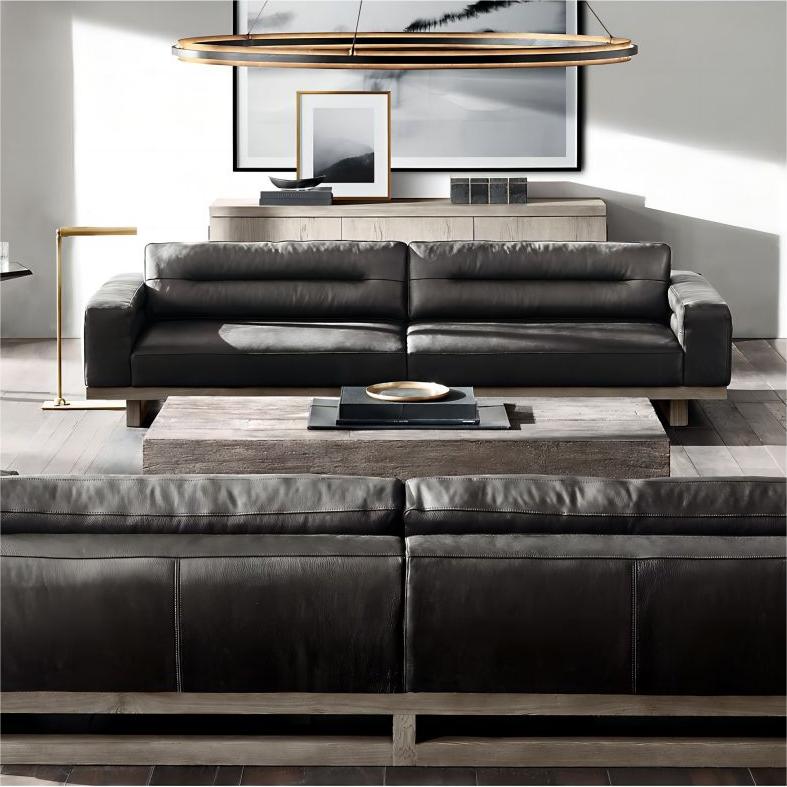 Perez Black Round Chandelier 36"-MEET LIGHTING