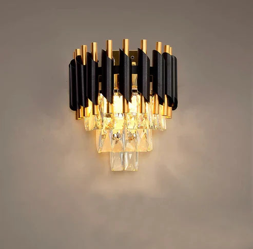 Modern Luxury Multi-Tier Oval/Round Crystal Tiered Chandelier-MEET LIGHTING
