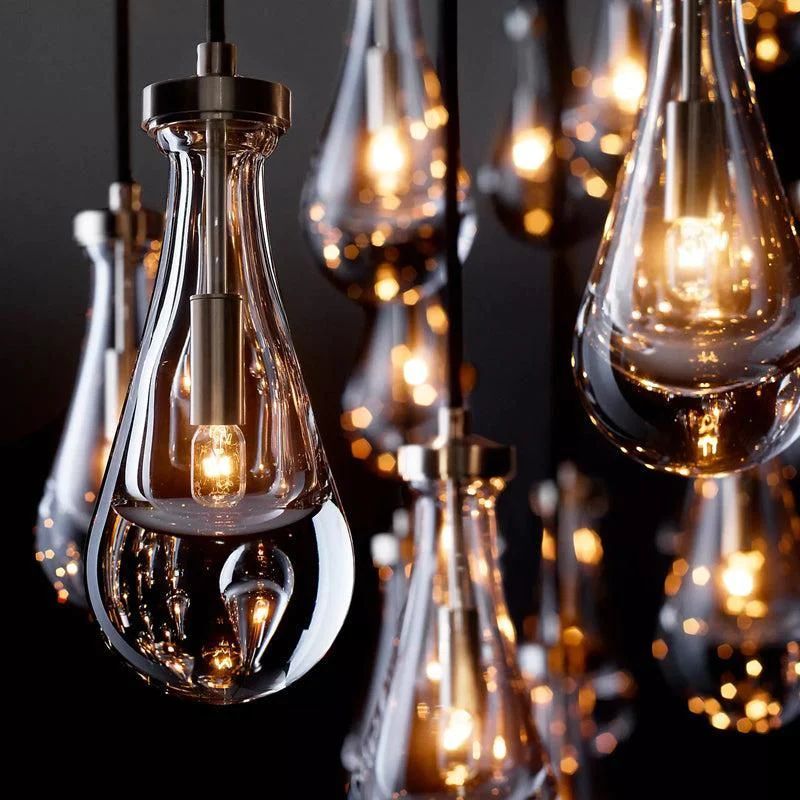 Rain Round Chandelier 18"
