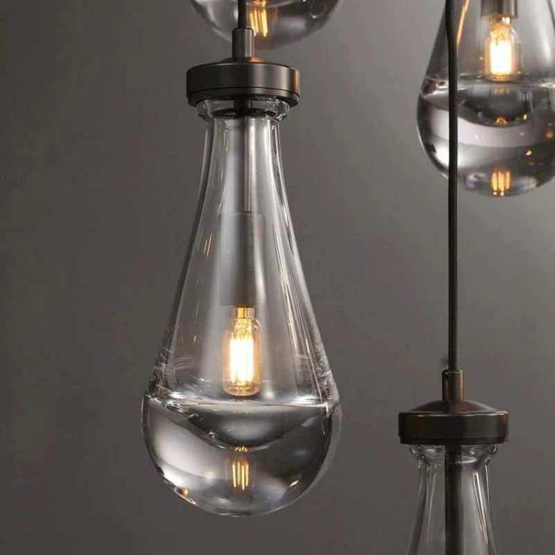 Rain Round Chandelier 18"