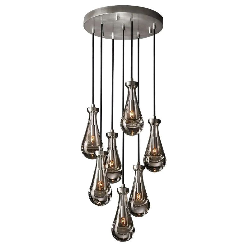 Rain Round Chandelier 18"