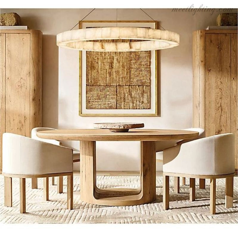 Rivage Round Chandelier 40"-MEET LIGHTING