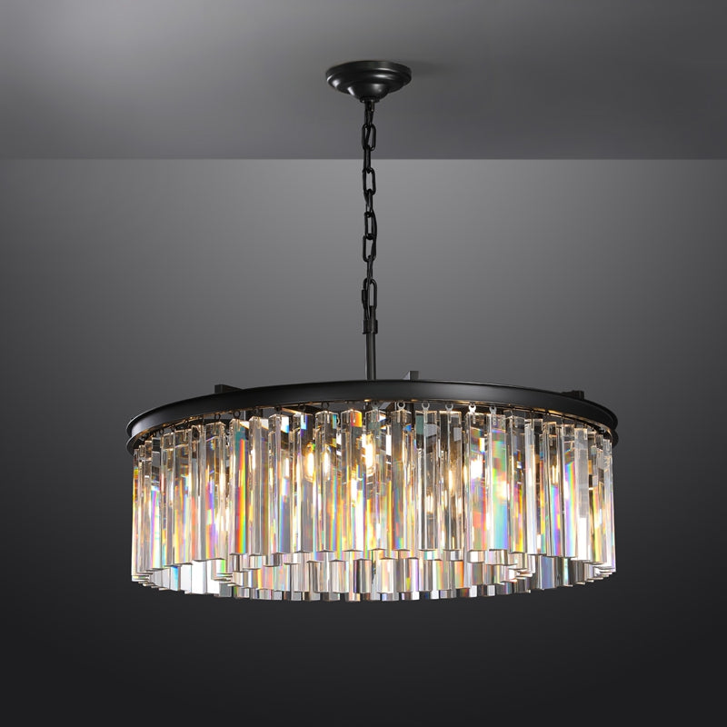 Odeom K9 Crystal Chandelier & Flushmount-MEET LIGHTING