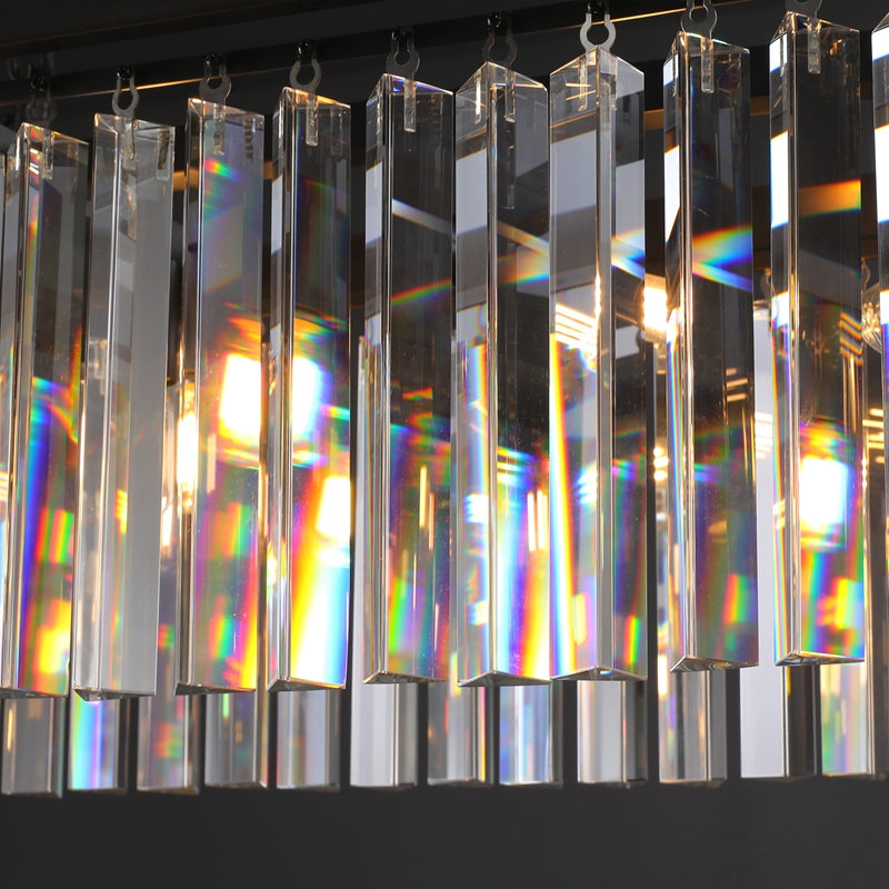 Odeom K9 Crystal Chandelier & Flushmount-MEET LIGHTING