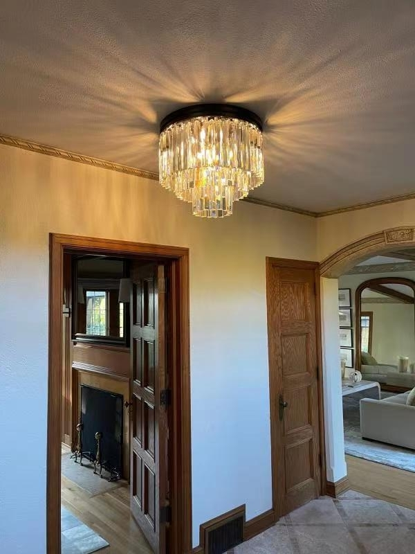 Odeom K9 Crystal Chandelier & Flushmount-MEET LIGHTING