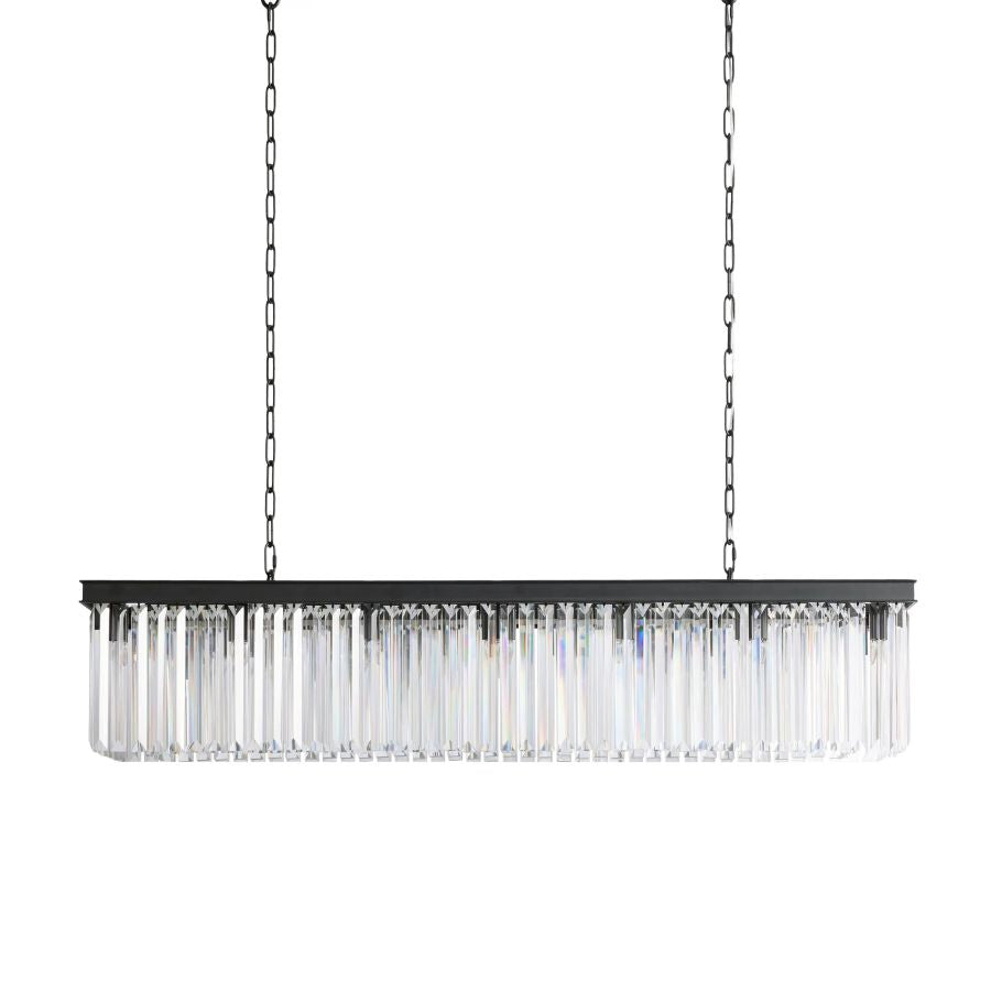 Ryan Rectangular Chandelier-MEET LIGHTING