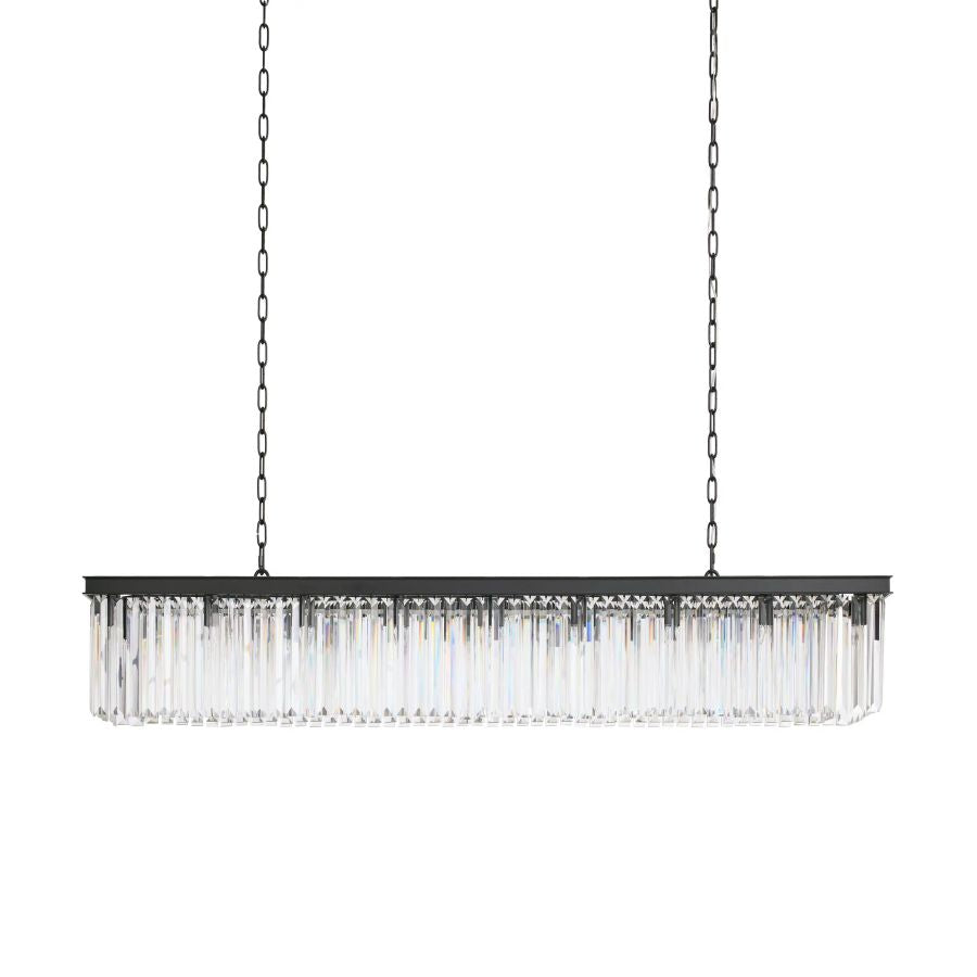 Ryan Rectangular Chandelier-MEET LIGHTING