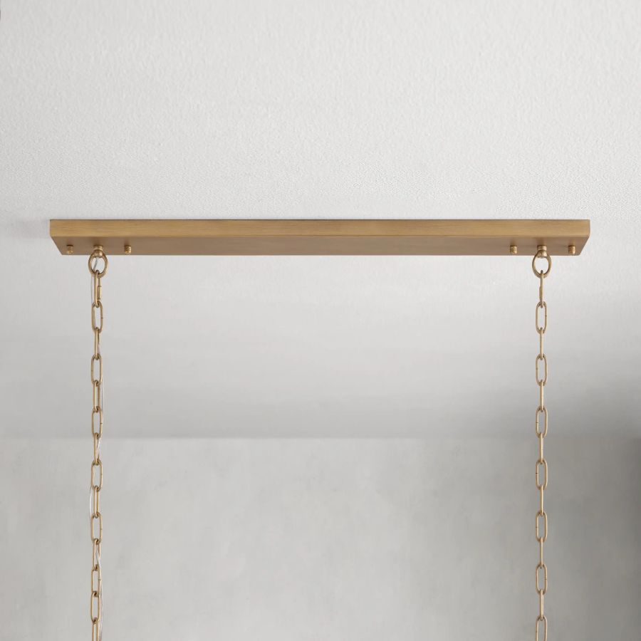 Ryan Rectangular Chandelier-MEET LIGHTING