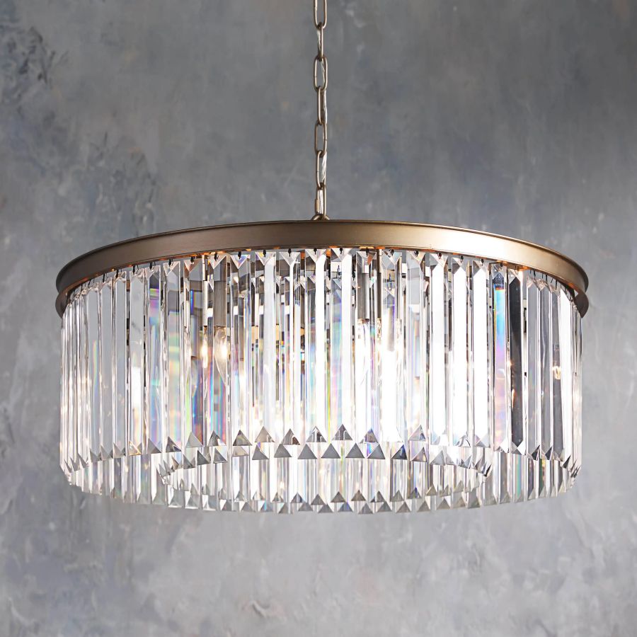 Ryan Round Chandelier-MEET LIGHTING