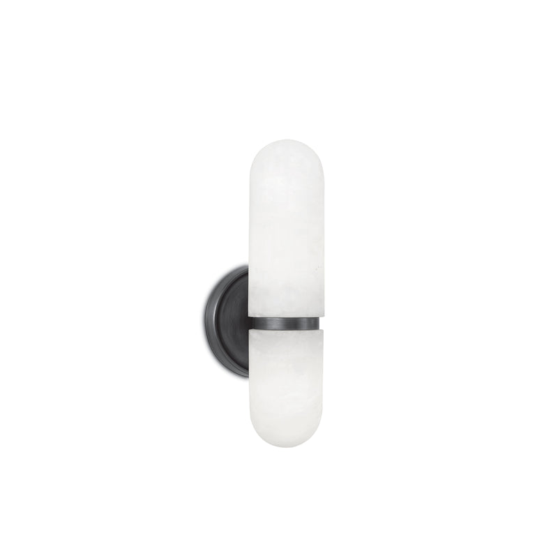 Elijah Alabaster Small Sconce