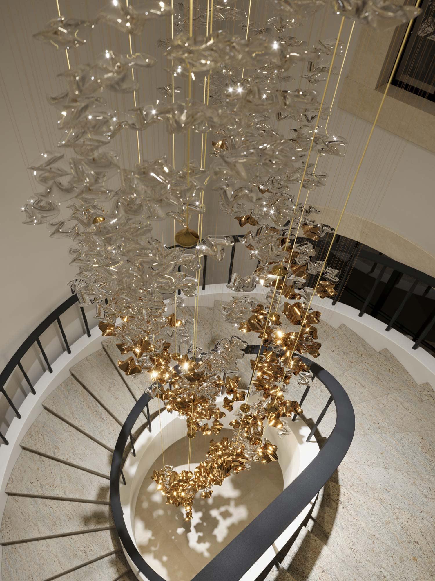 Sand Sea Chandelier-MEET LIGHTING