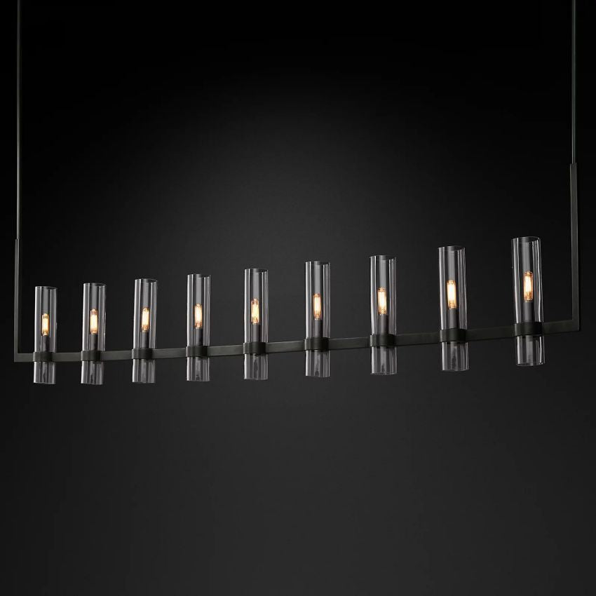 Ravelle Linear Chandelier-MEET LIGHTING