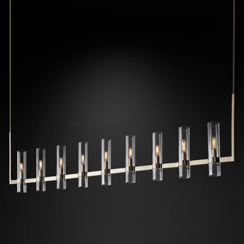 Ravelle Linear Chandelier-MEET LIGHTING
