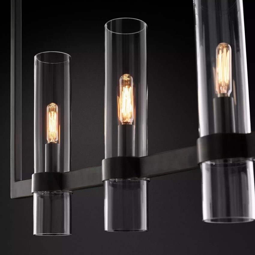 Ravelle Linear Chandelier-MEET LIGHTING