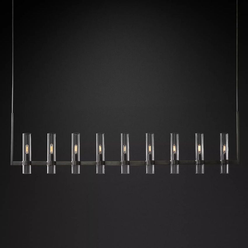 Ravelle Linear Chandelier-MEET LIGHTING