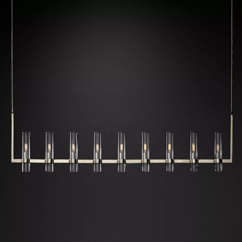Ravelle Linear Chandelier-MEET LIGHTING