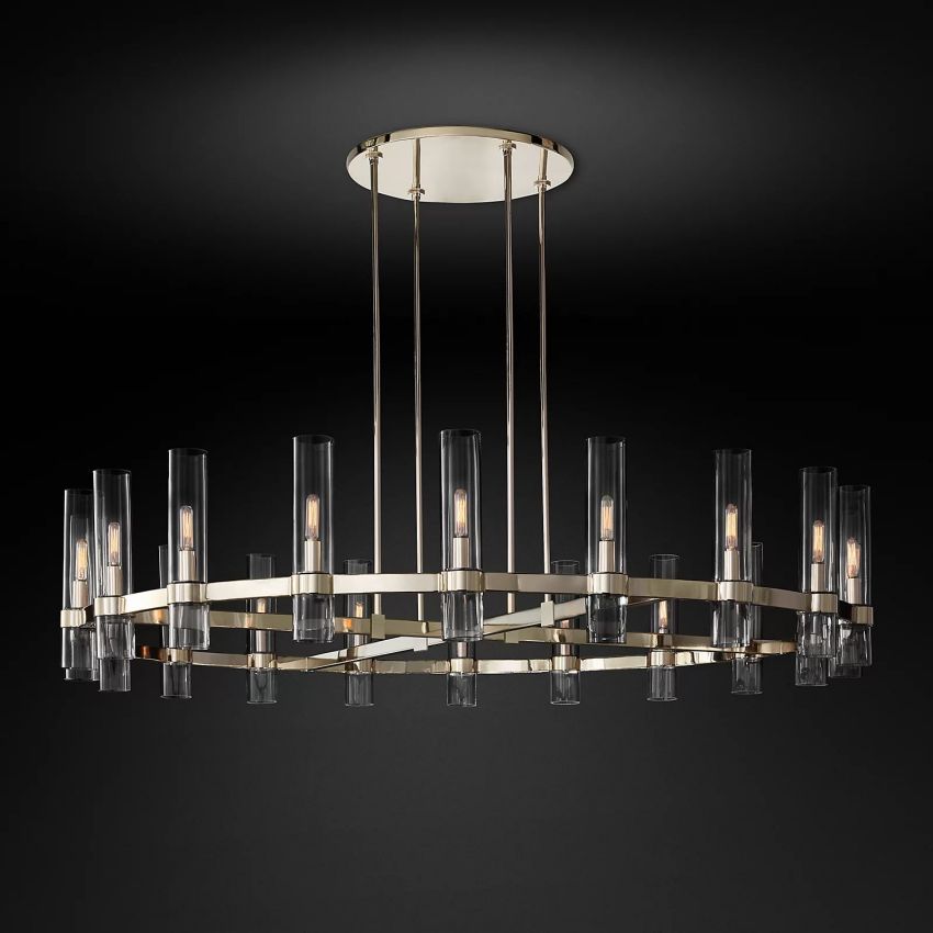 Ravelle Round Chandelier-MEET LIGHTING