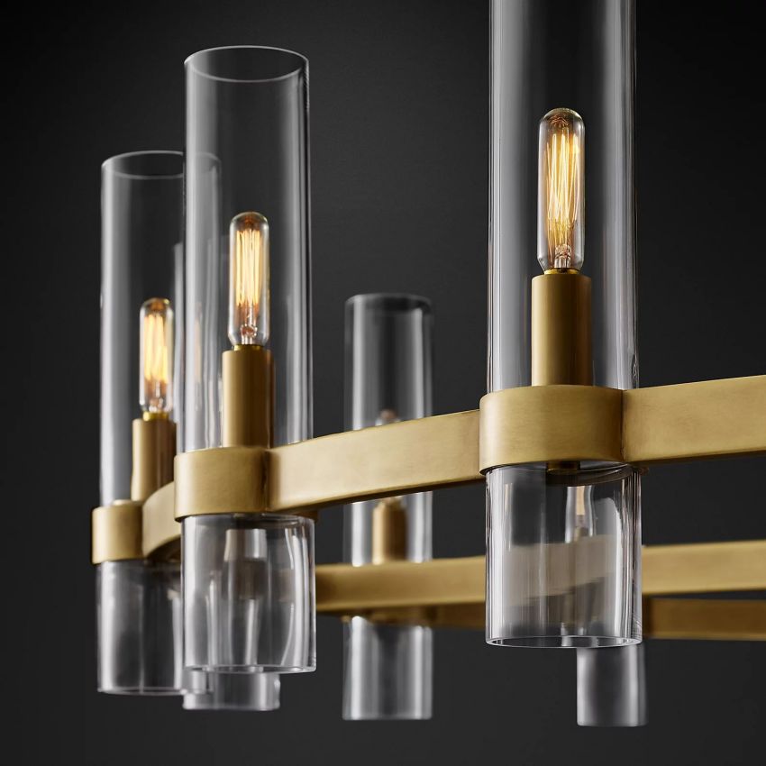 Ravelle Round Chandelier-MEET LIGHTING