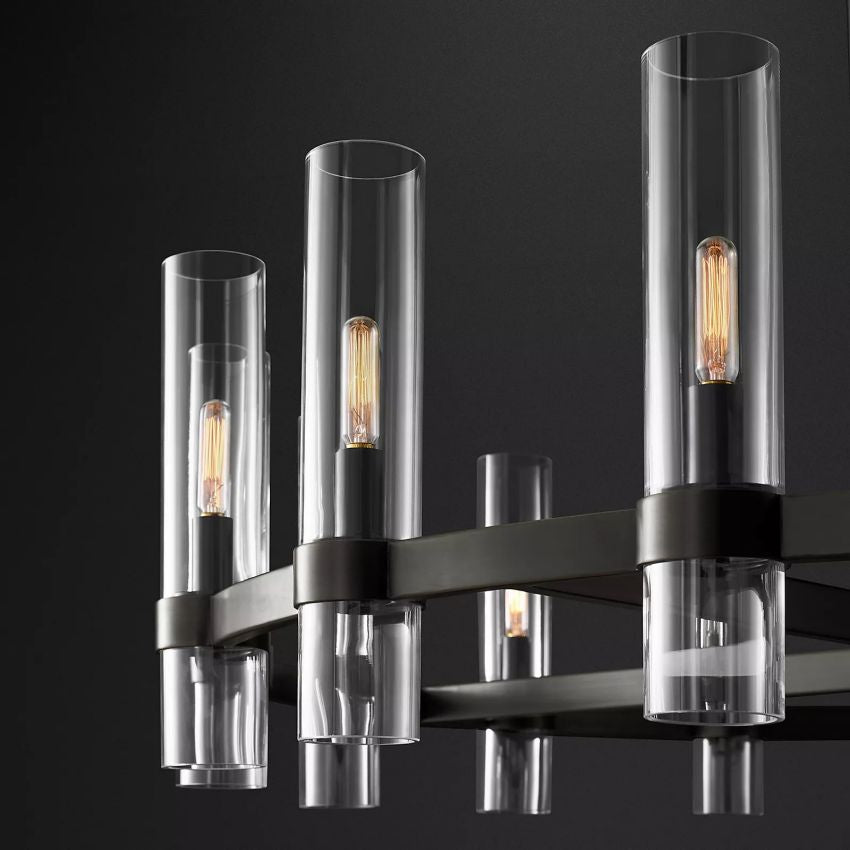 Ravelle Round Chandelier-MEET LIGHTING