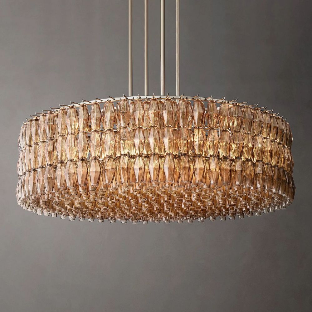 Chara Round Chandelier-MEET LIGHTING