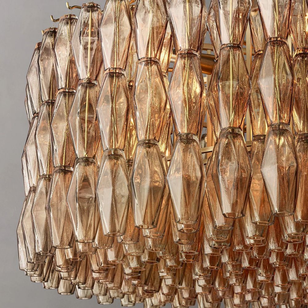 Chara Round Chandelier-MEET LIGHTING