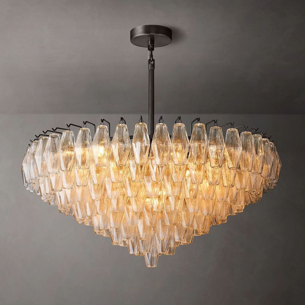 Chara Round Chandelier-MEET LIGHTING