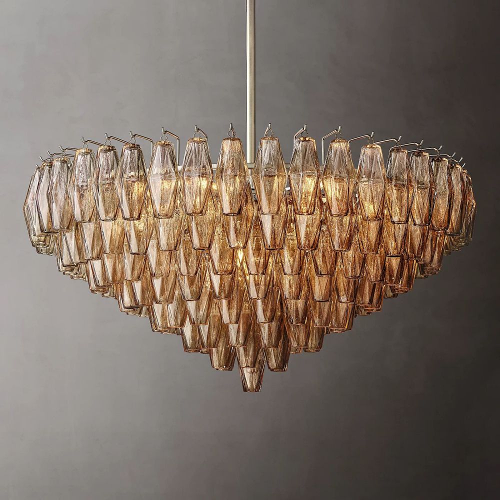 Chara Round Chandelier-MEET LIGHTING