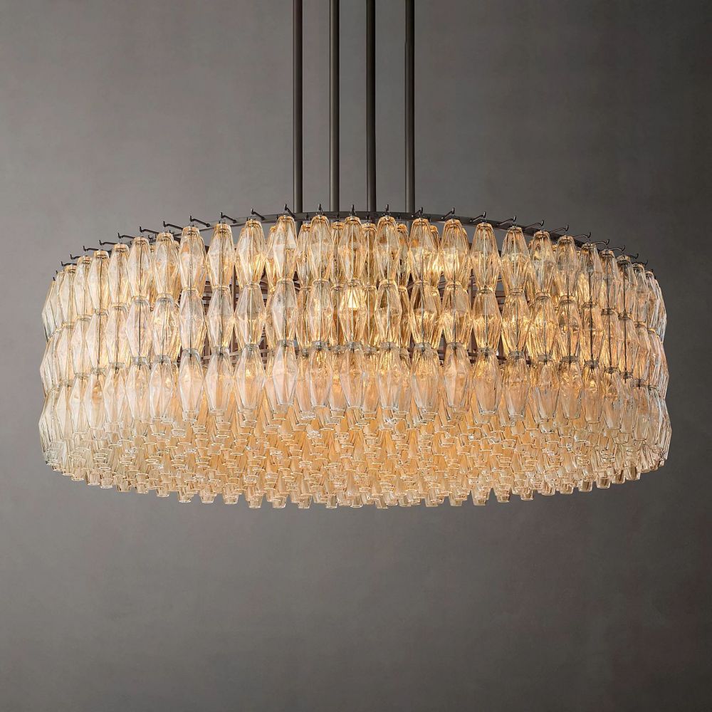 Chara Round Chandelier-MEET LIGHTING