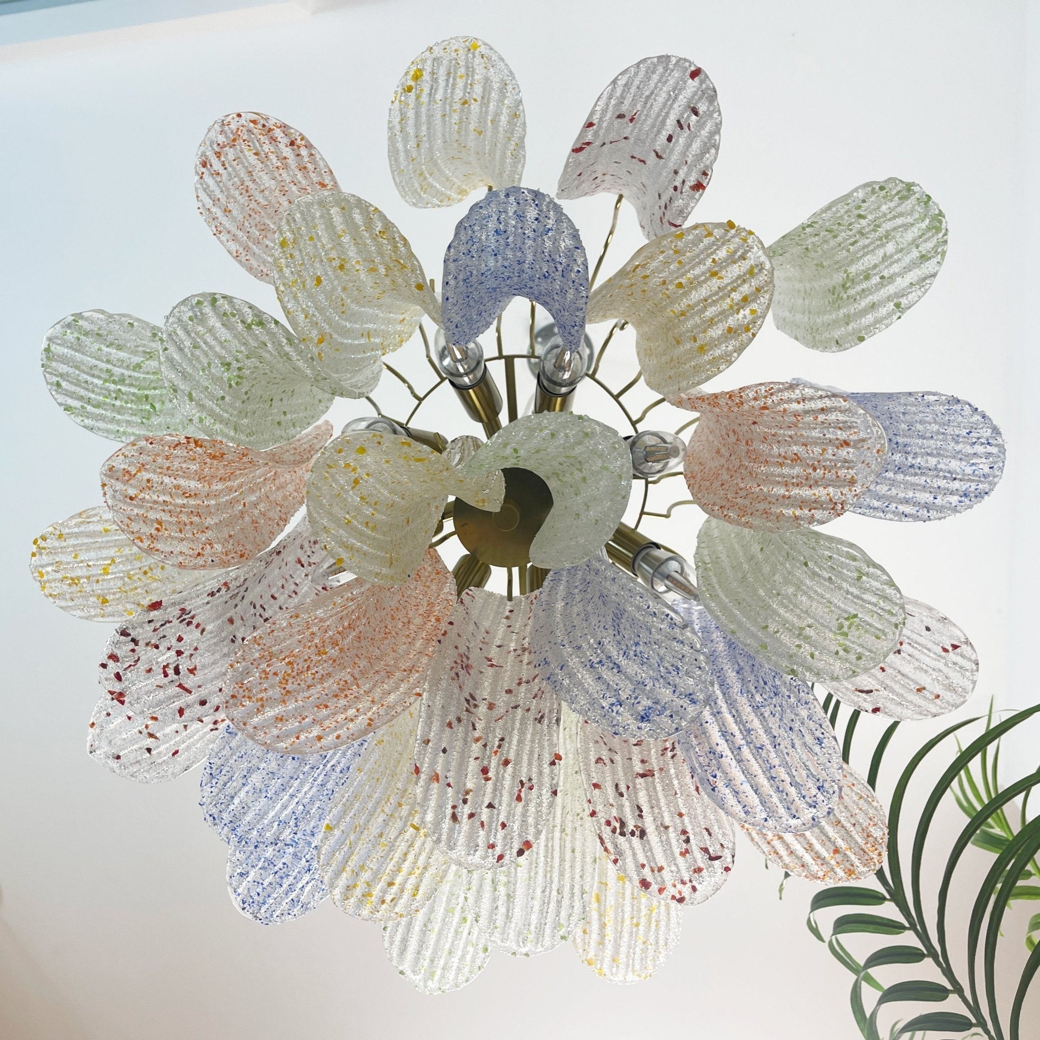 Venini Murano Glass Chandelier