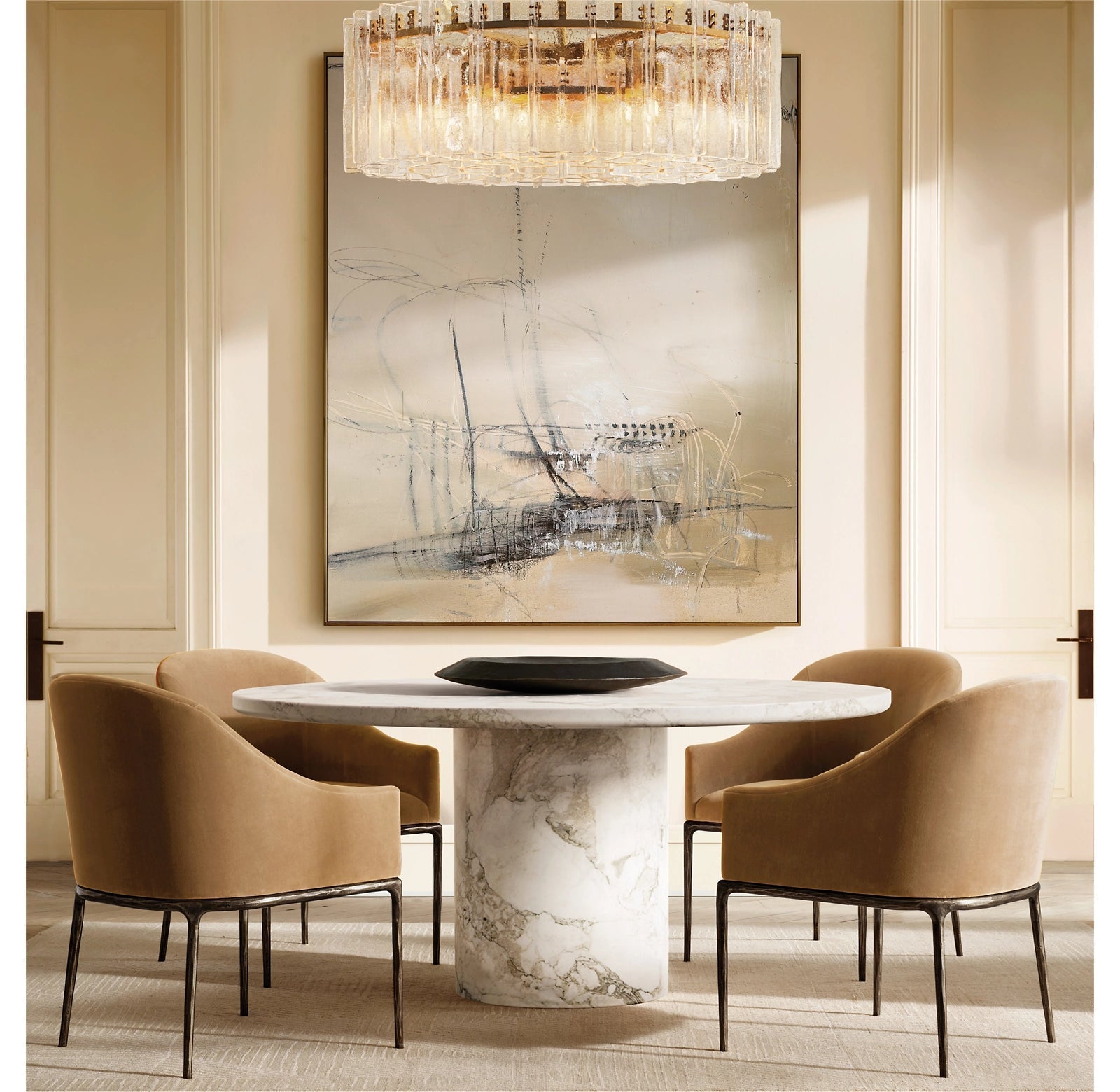 Lottice Round Chandelier 48‘’