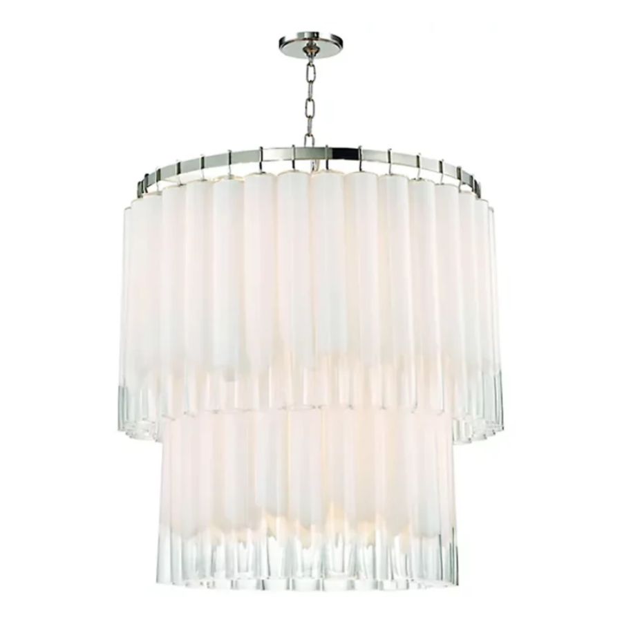 Zion 2-Tier Round Chandelier-MEET LIGHTING