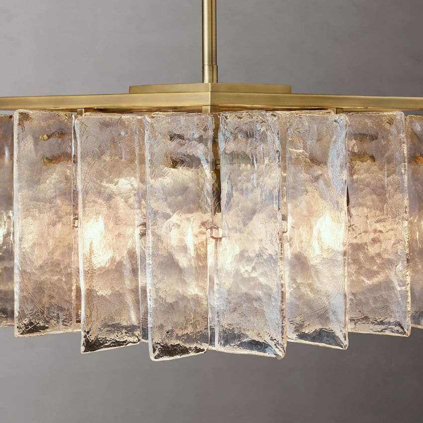 Lottice Linear Chandelier 49"