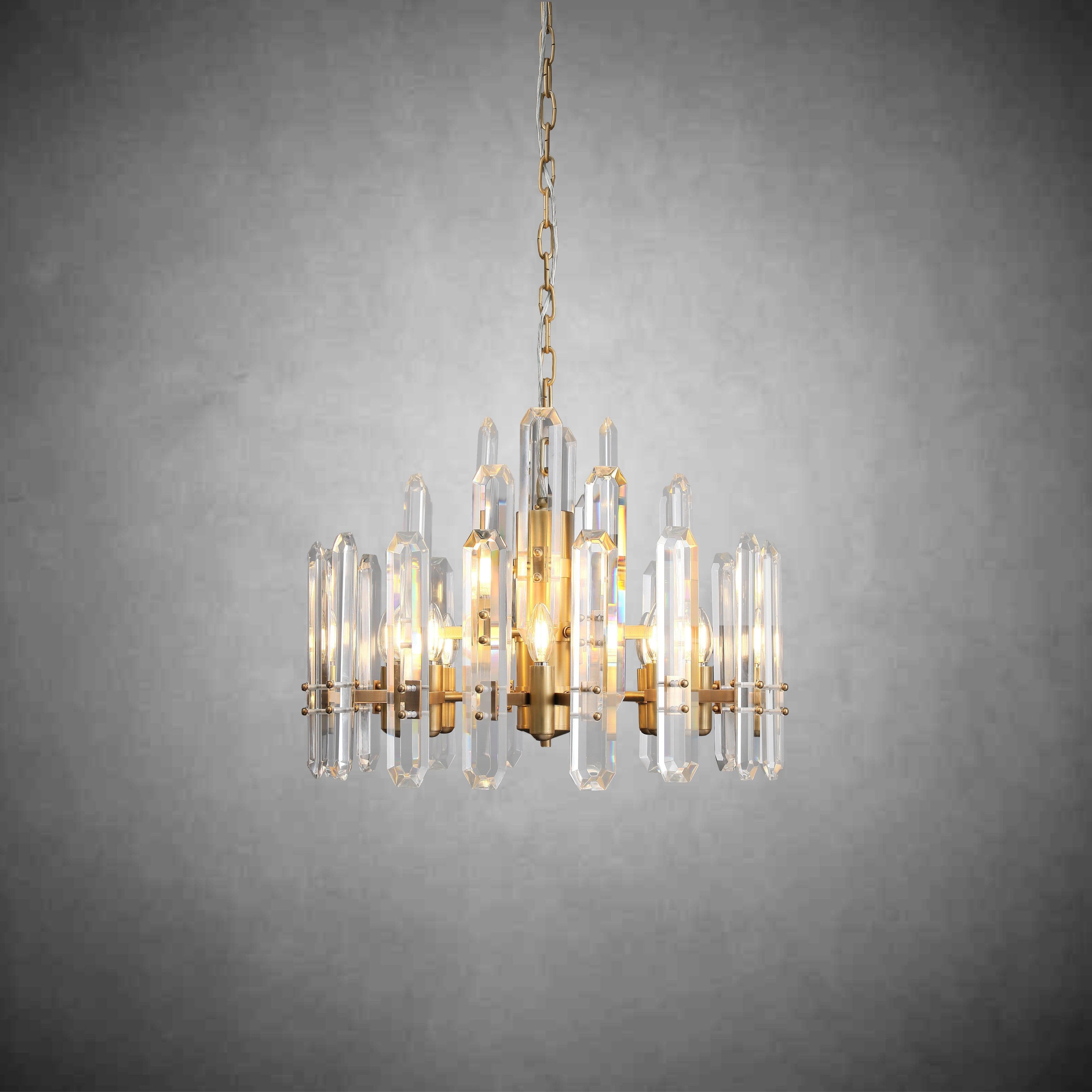 Boniton Crystal Round Chandelier 24"36''48''