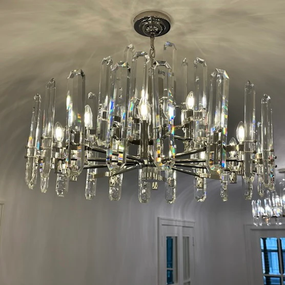 Boniton Crystal Round Chandelier 24"36''48''