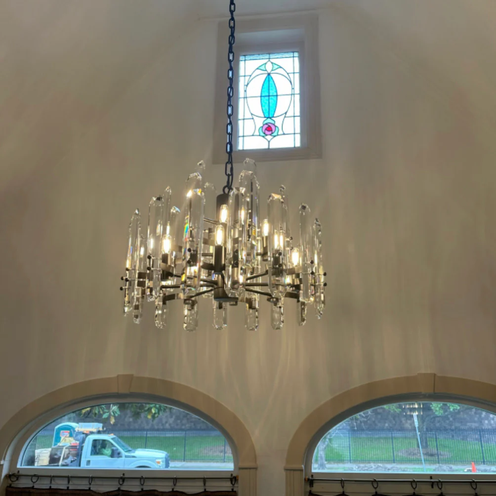 Boniton Crystal Round Chandelier 24"36''48''