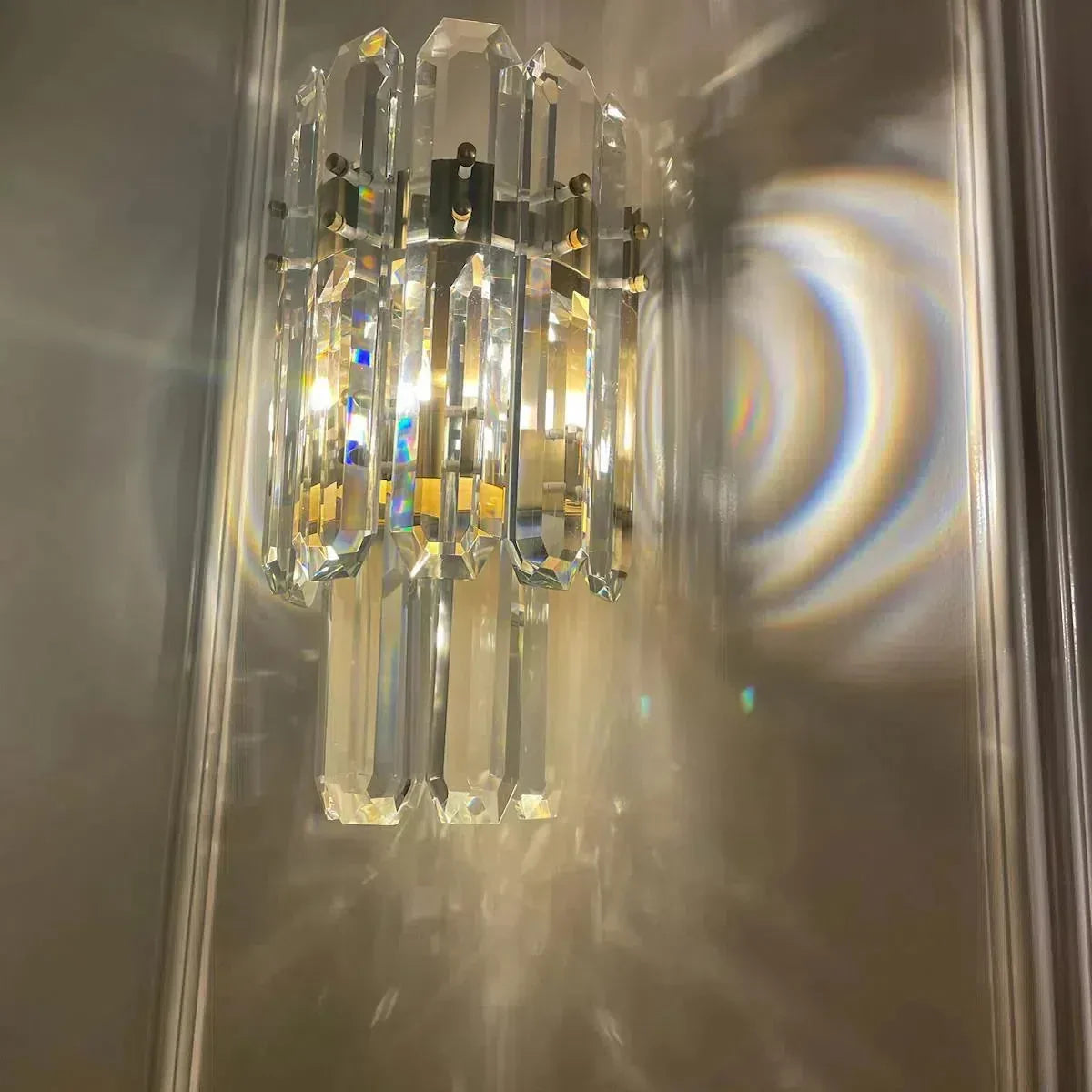 Boniton Crystal  Wall Sconce