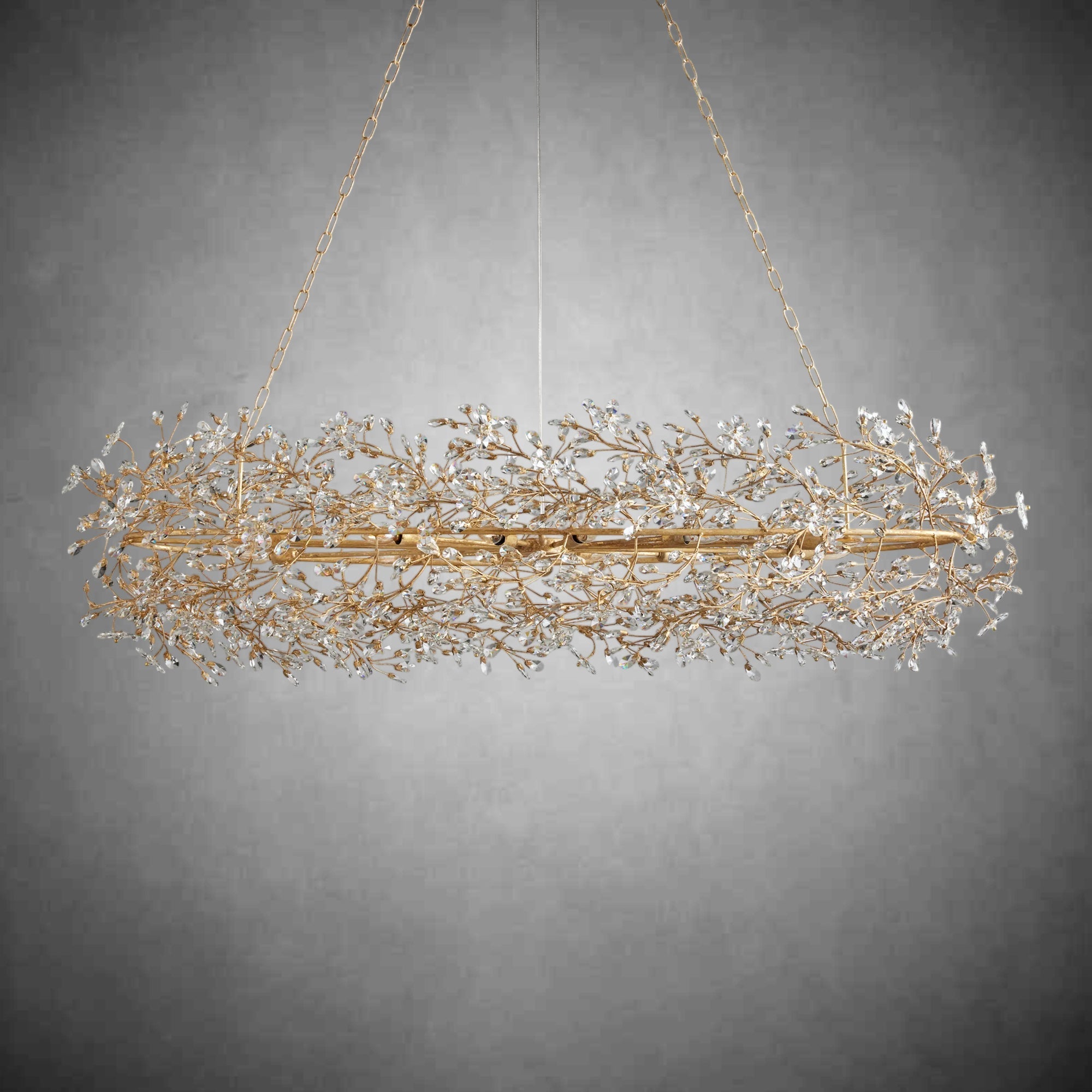 Fiore Oval Chandelier 62''74''