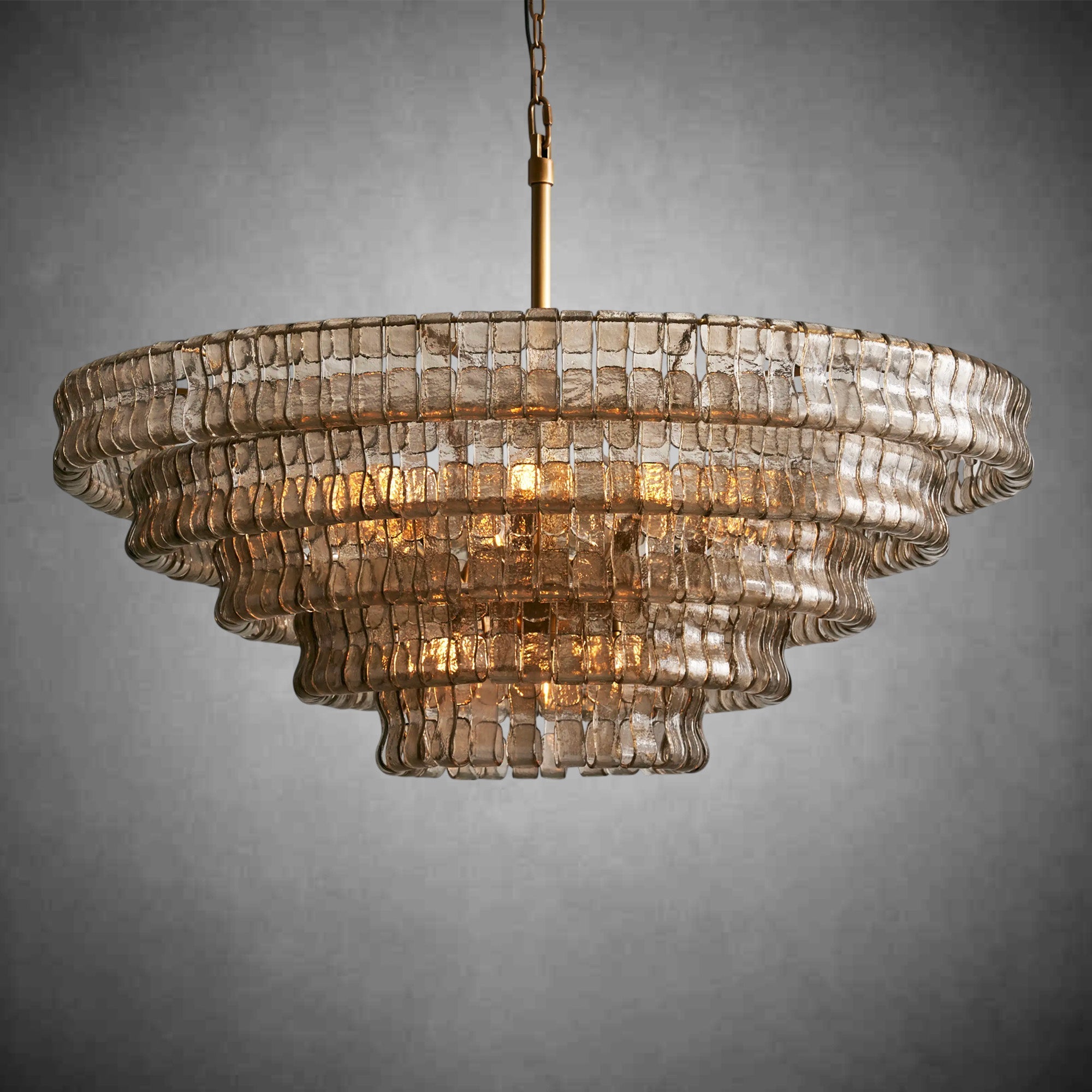 Ghiaccio Round Chandelier 24"36"48"60"