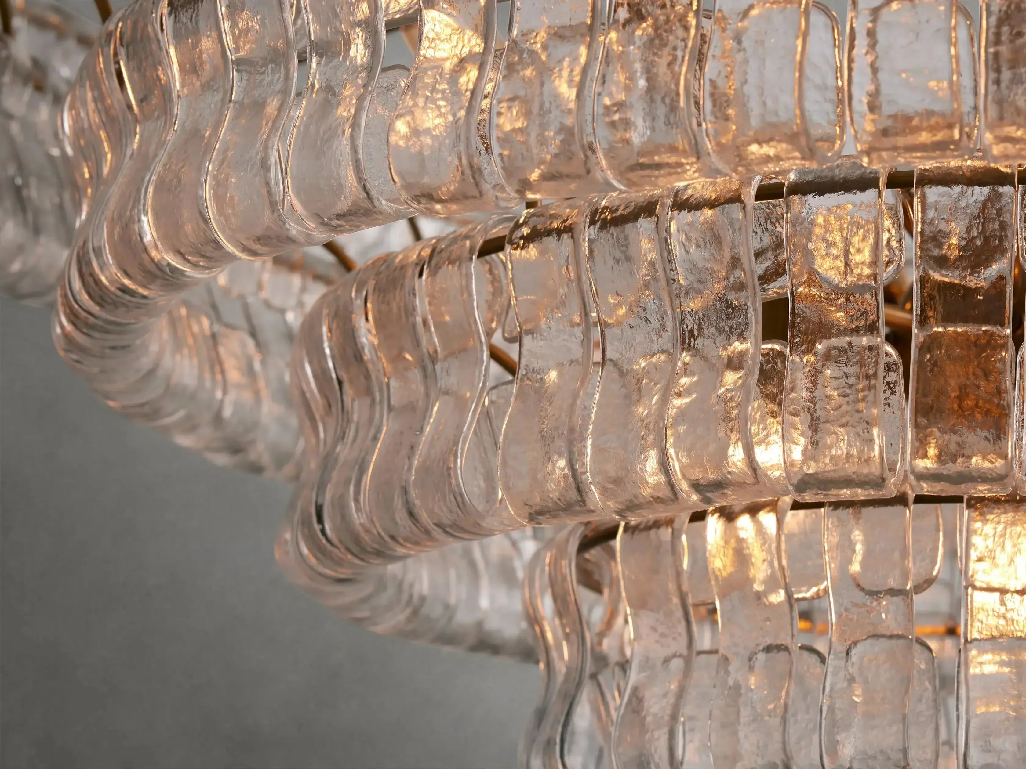 Ghiaccio Round Chandelier 24"36"48"60"